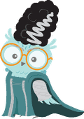 Bride of Frankenstein Owl
